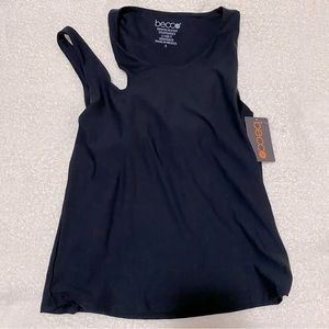 Becca sleeveless cutout shoulder top